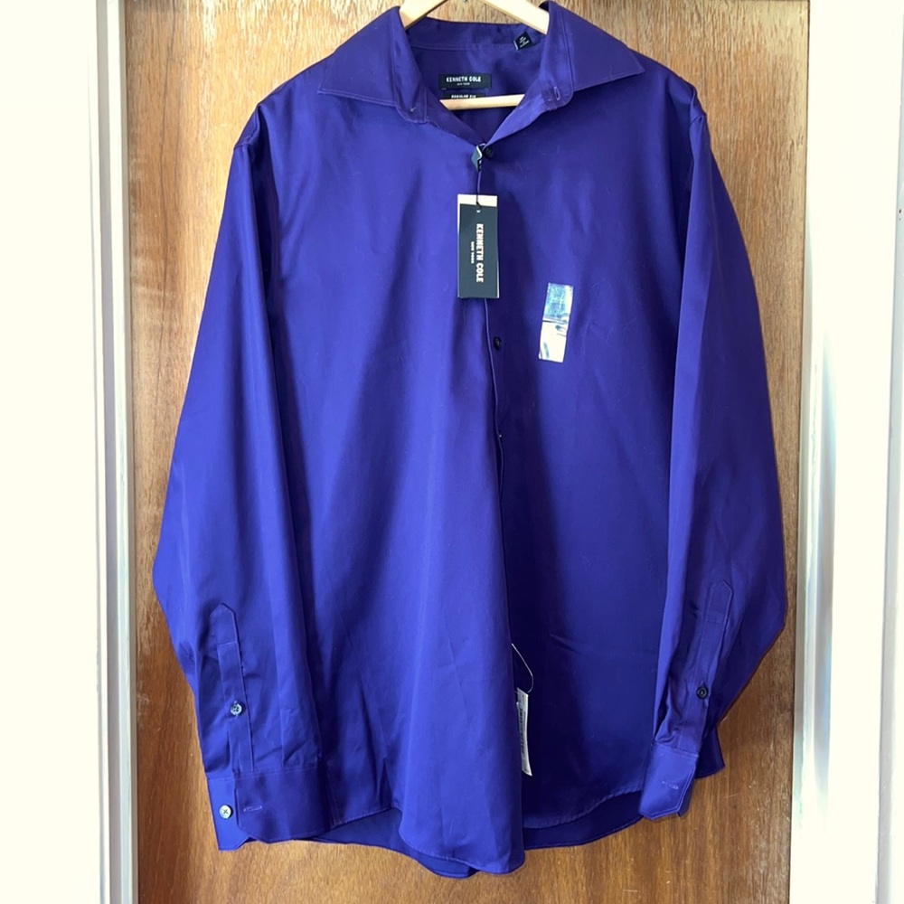 🌟HP🌟 Kenneth Cole Dress Shirt Large